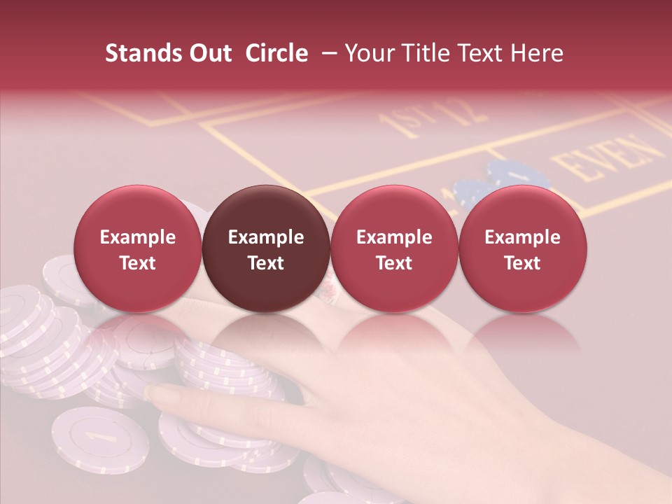 Sphere Poker Multi PowerPoint Template