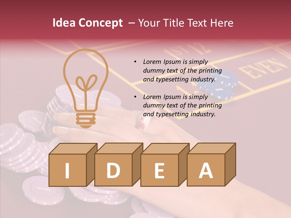 Sphere Poker Multi PowerPoint Template