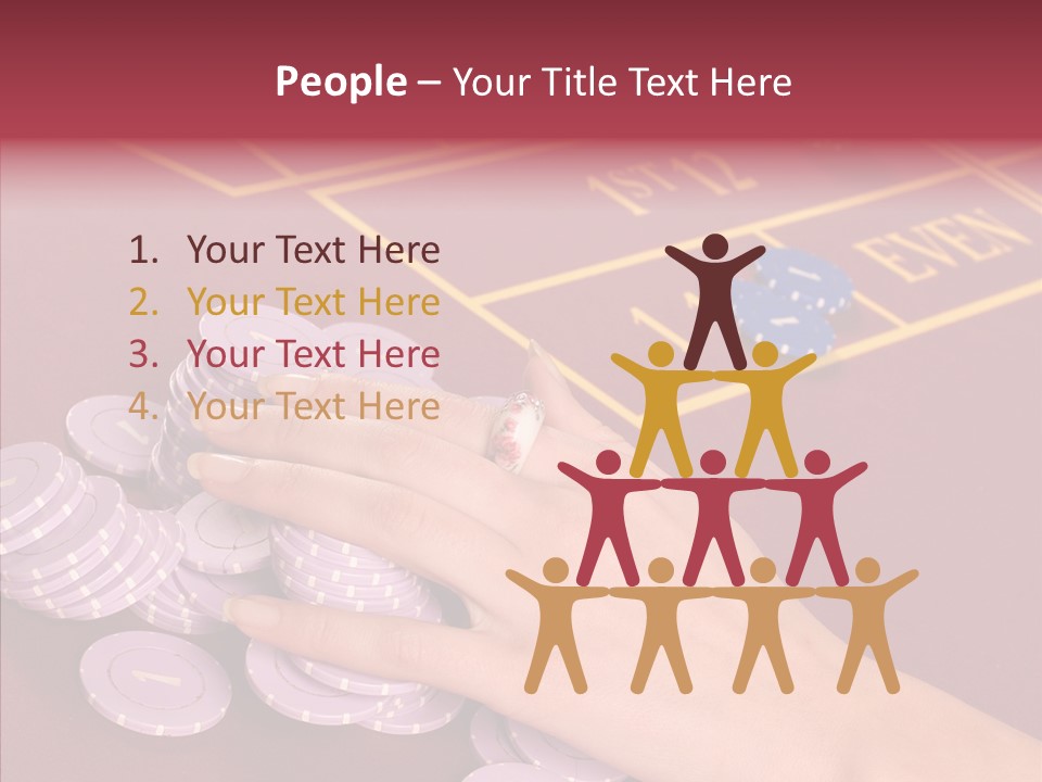 Sphere Poker Multi PowerPoint Template