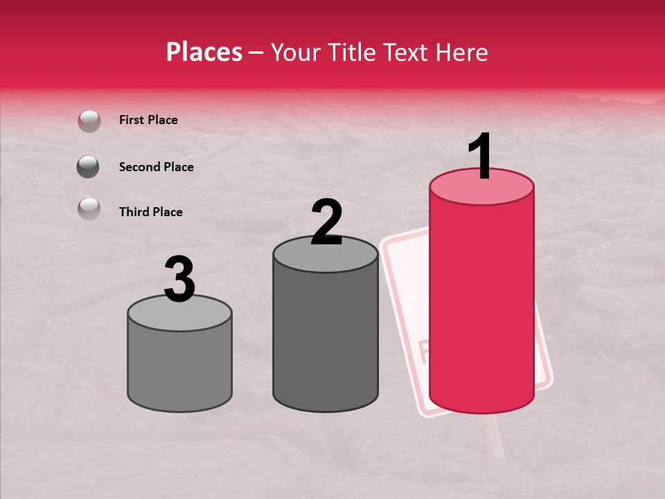 Road Pahoehoe Humorous PowerPoint Template