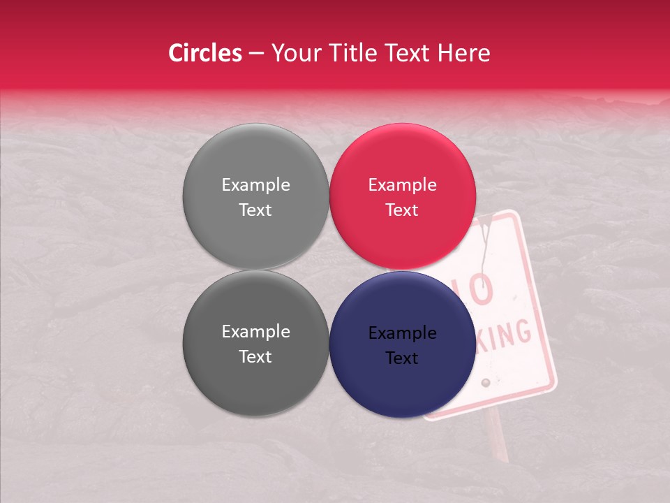 Road Pahoehoe Humorous PowerPoint Template