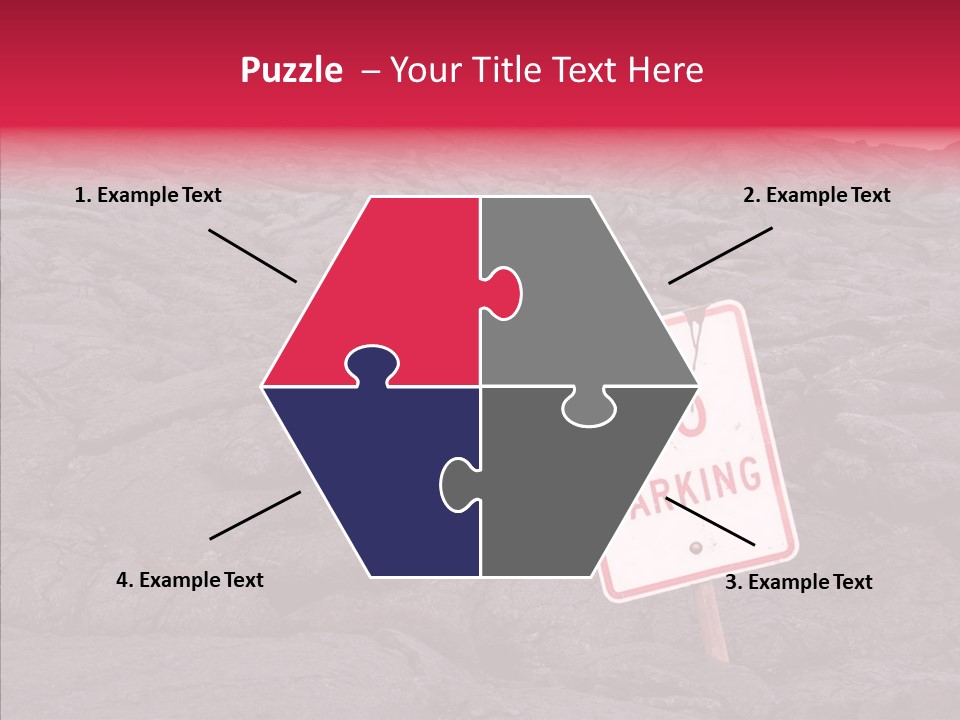 Road Pahoehoe Humorous PowerPoint Template