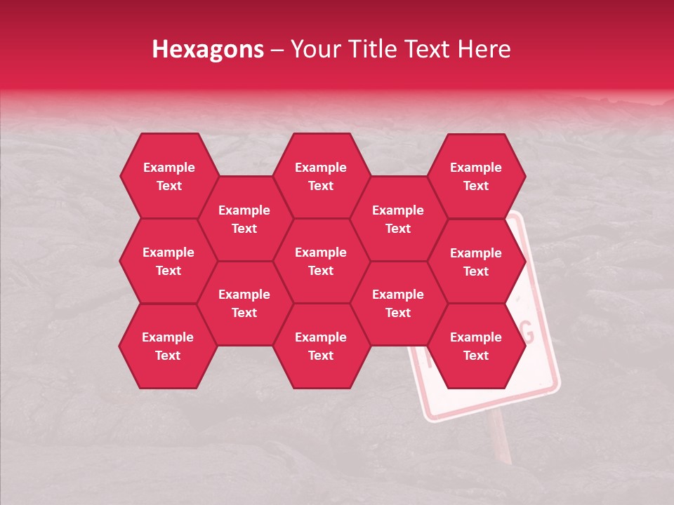 Road Pahoehoe Humorous PowerPoint Template