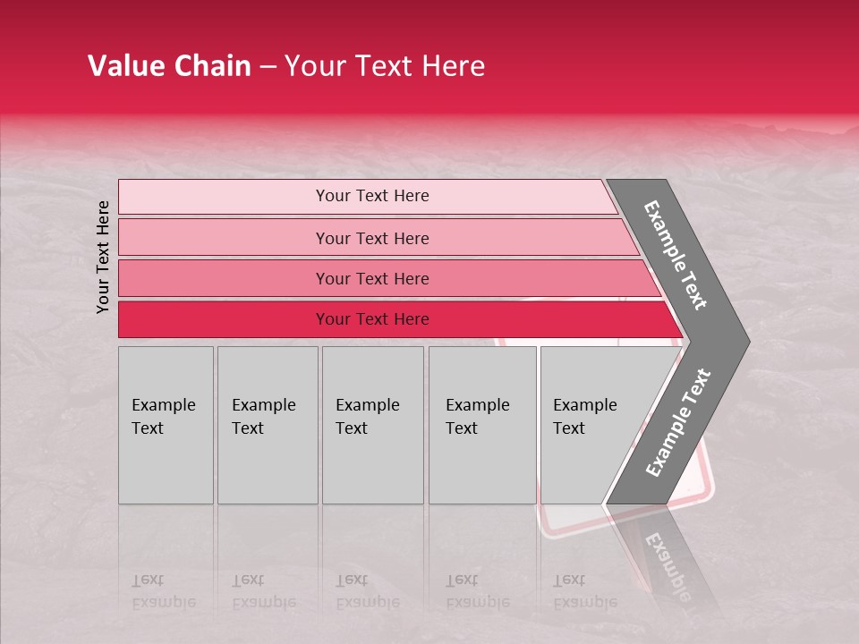 Road Pahoehoe Humorous PowerPoint Template