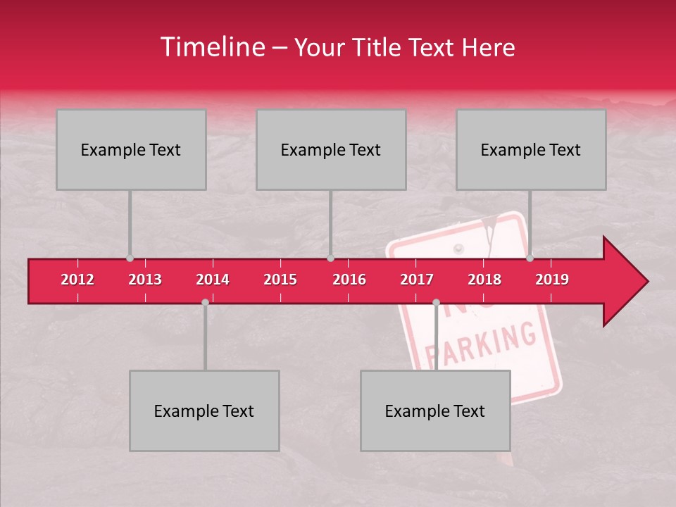Road Pahoehoe Humorous PowerPoint Template