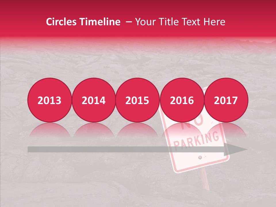 Road Pahoehoe Humorous PowerPoint Template