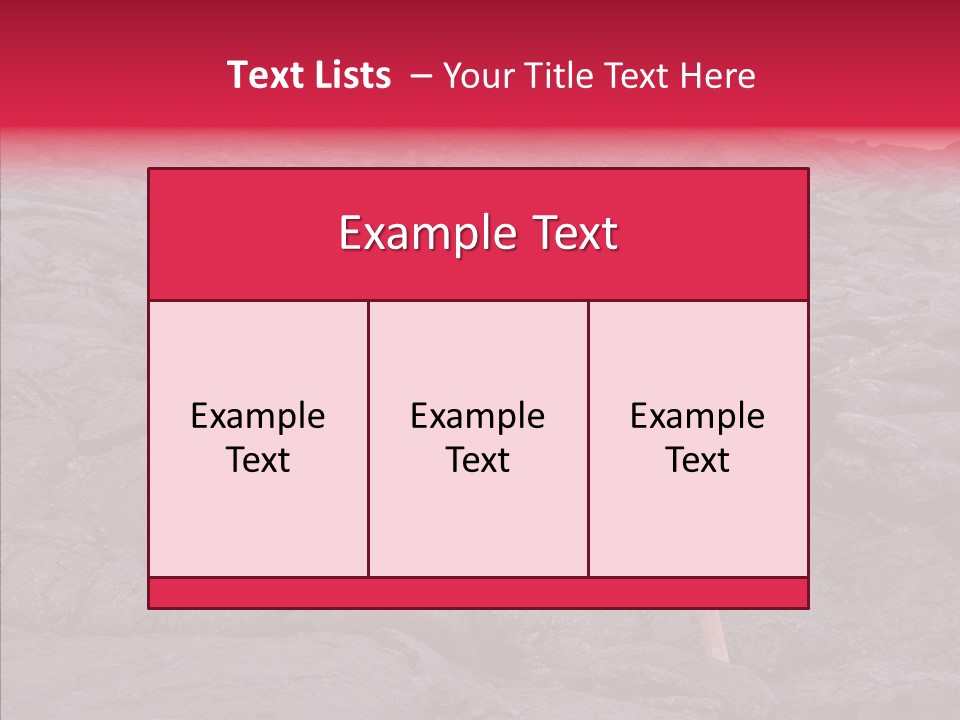 Road Pahoehoe Humorous PowerPoint Template