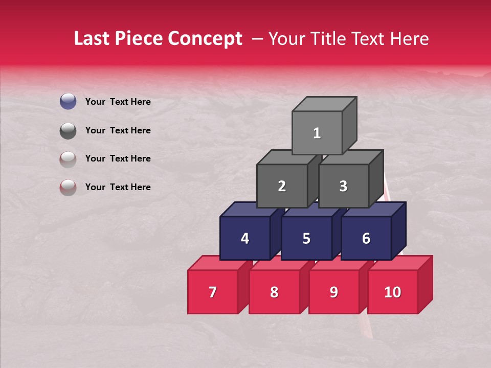 Road Pahoehoe Humorous PowerPoint Template