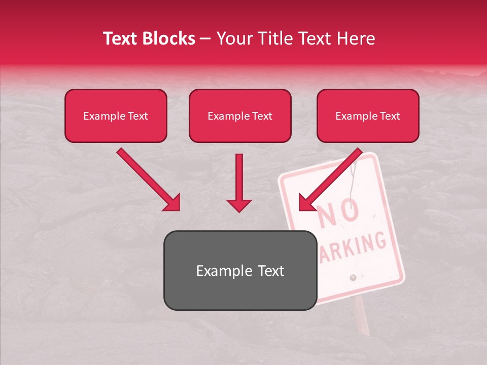 Road Pahoehoe Humorous PowerPoint Template