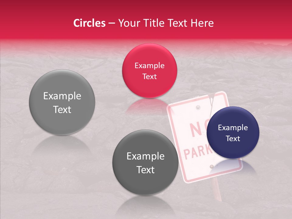 Road Pahoehoe Humorous PowerPoint Template