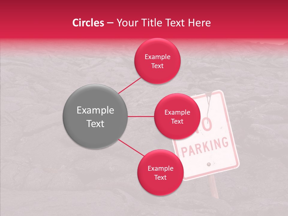 Road Pahoehoe Humorous PowerPoint Template