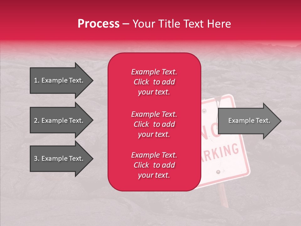 Road Pahoehoe Humorous PowerPoint Template