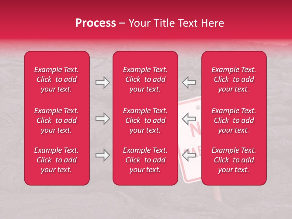 Road Pahoehoe Humorous PowerPoint Template