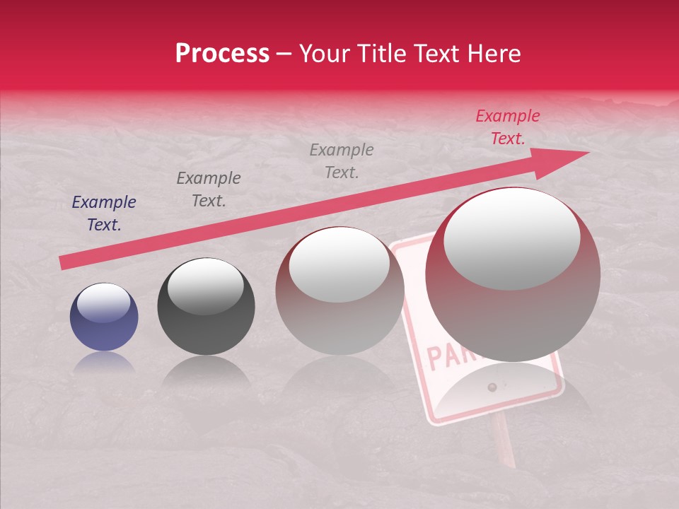 Road Pahoehoe Humorous PowerPoint Template