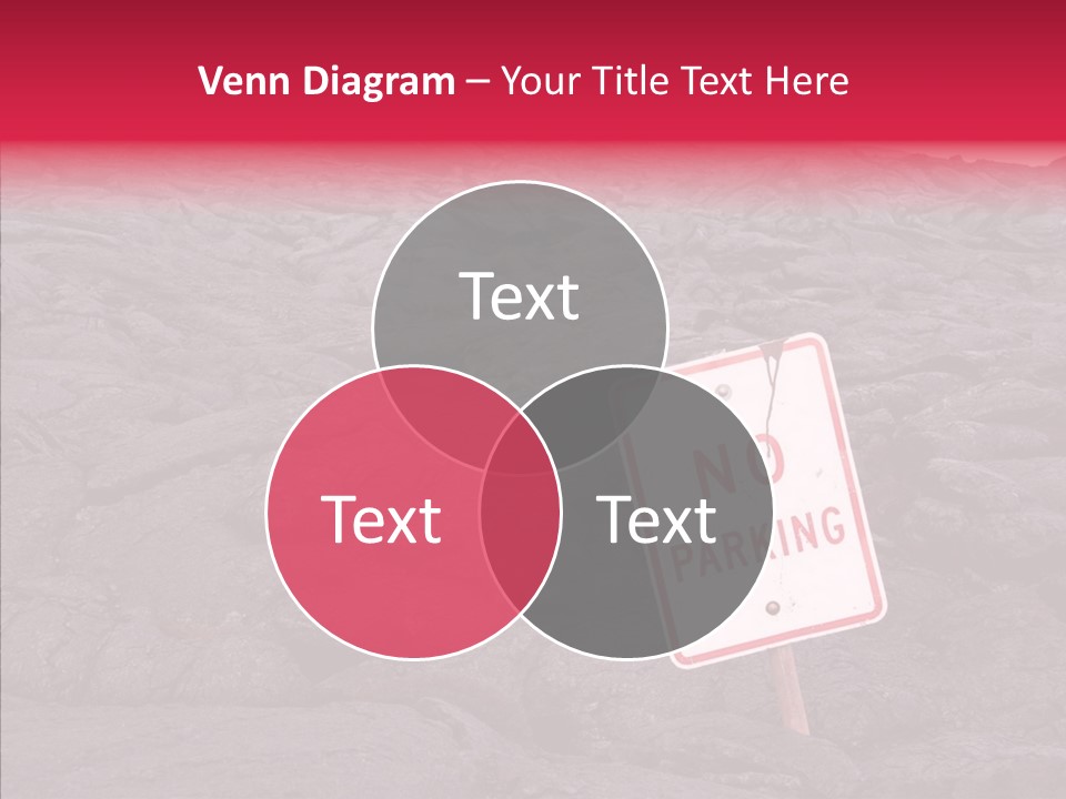 Road Pahoehoe Humorous PowerPoint Template