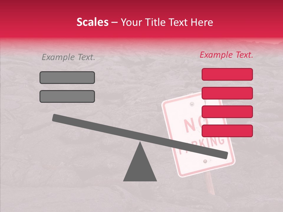 Road Pahoehoe Humorous PowerPoint Template