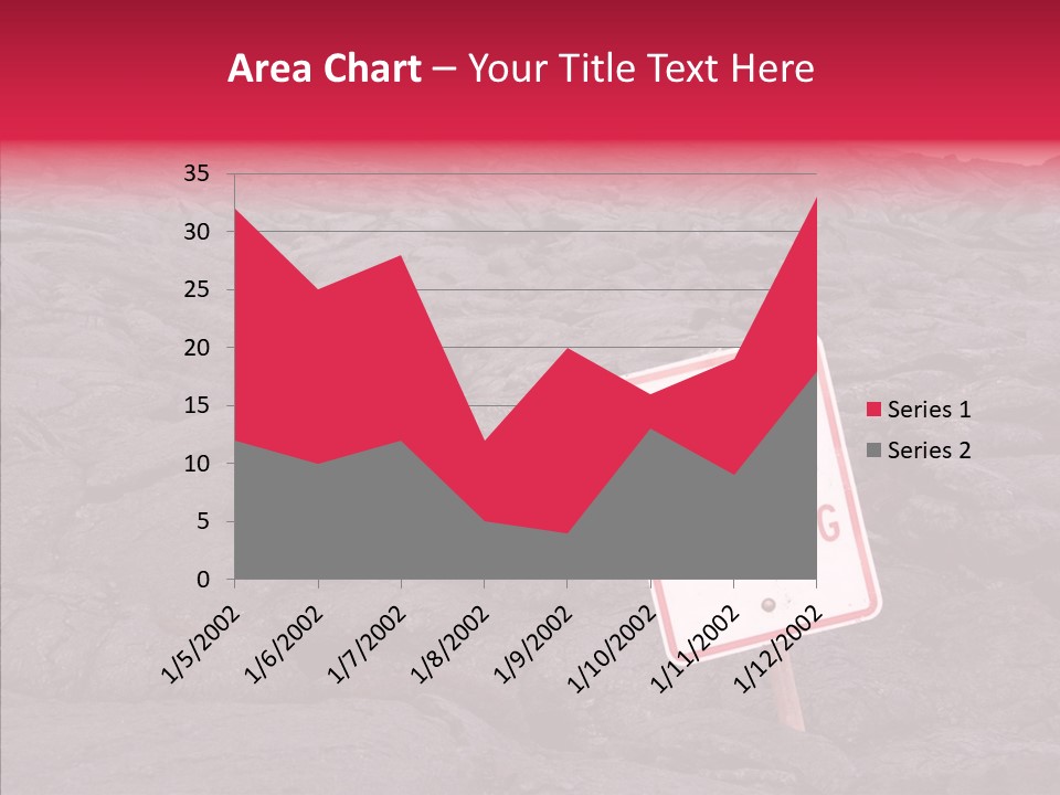 Road Pahoehoe Humorous PowerPoint Template