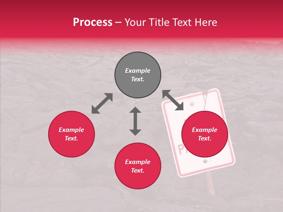 Road Pahoehoe Humorous PowerPoint Template