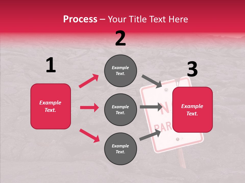 Road Pahoehoe Humorous PowerPoint Template