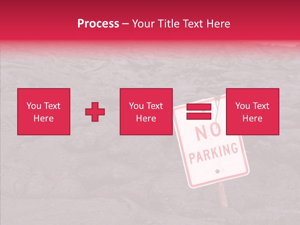 Road Pahoehoe Humorous PowerPoint Template