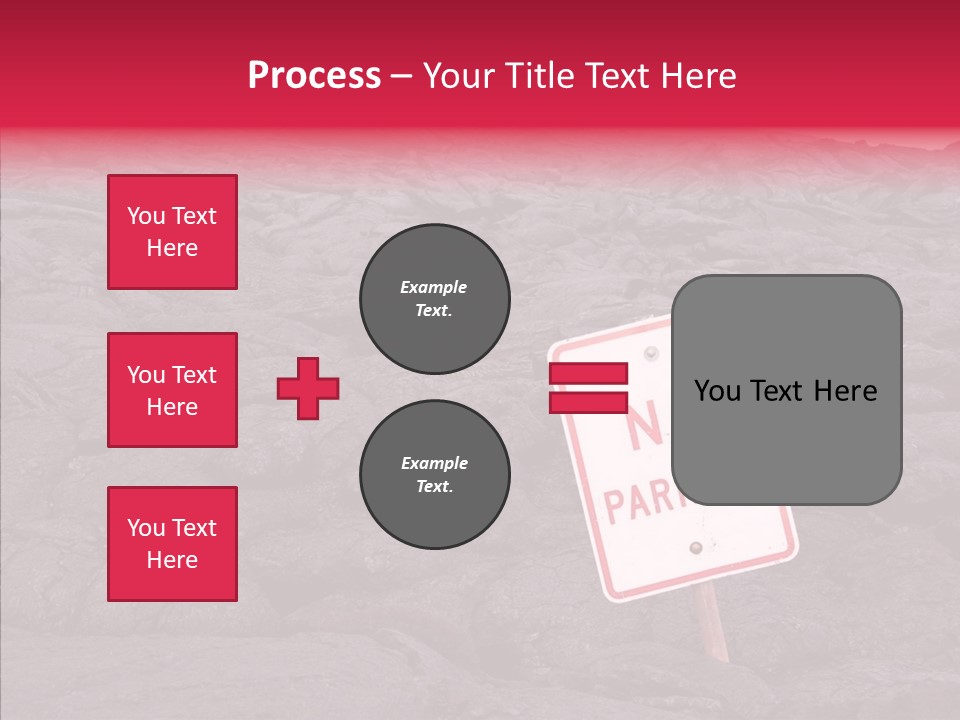 Road Pahoehoe Humorous PowerPoint Template