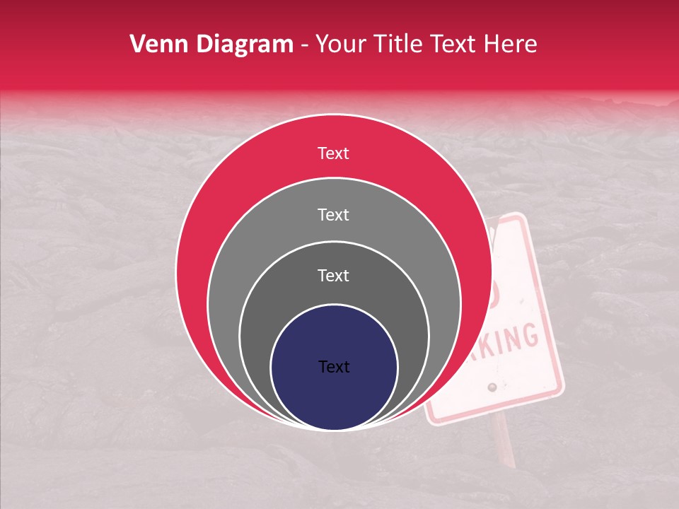 Road Pahoehoe Humorous PowerPoint Template