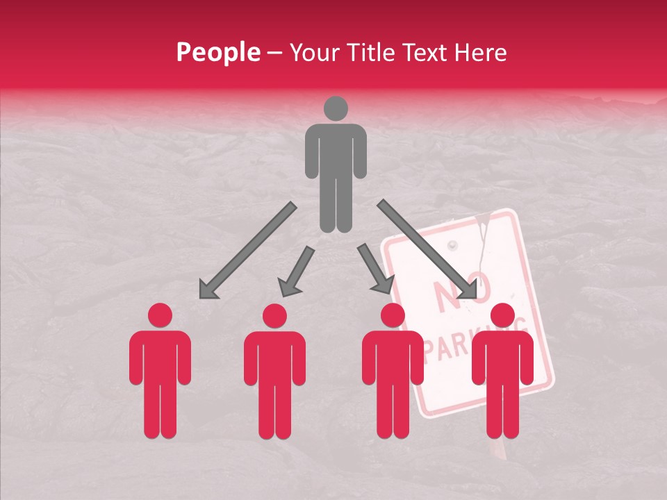 Road Pahoehoe Humorous PowerPoint Template