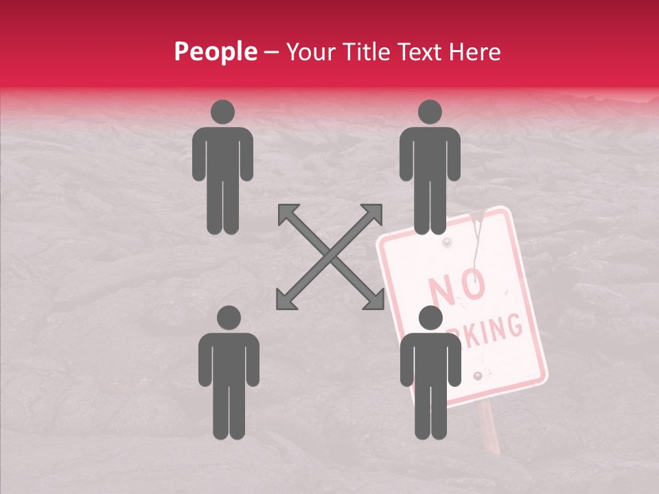 Road Pahoehoe Humorous PowerPoint Template