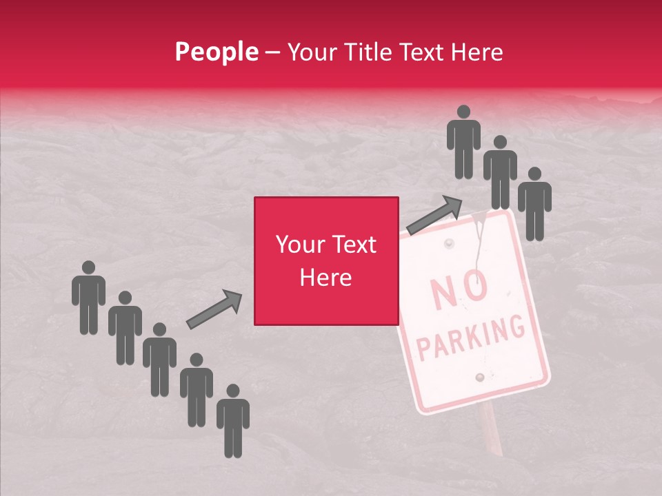 Road Pahoehoe Humorous PowerPoint Template