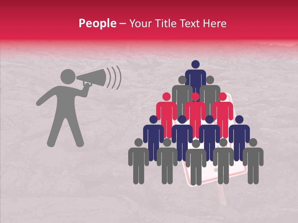 Road Pahoehoe Humorous PowerPoint Template