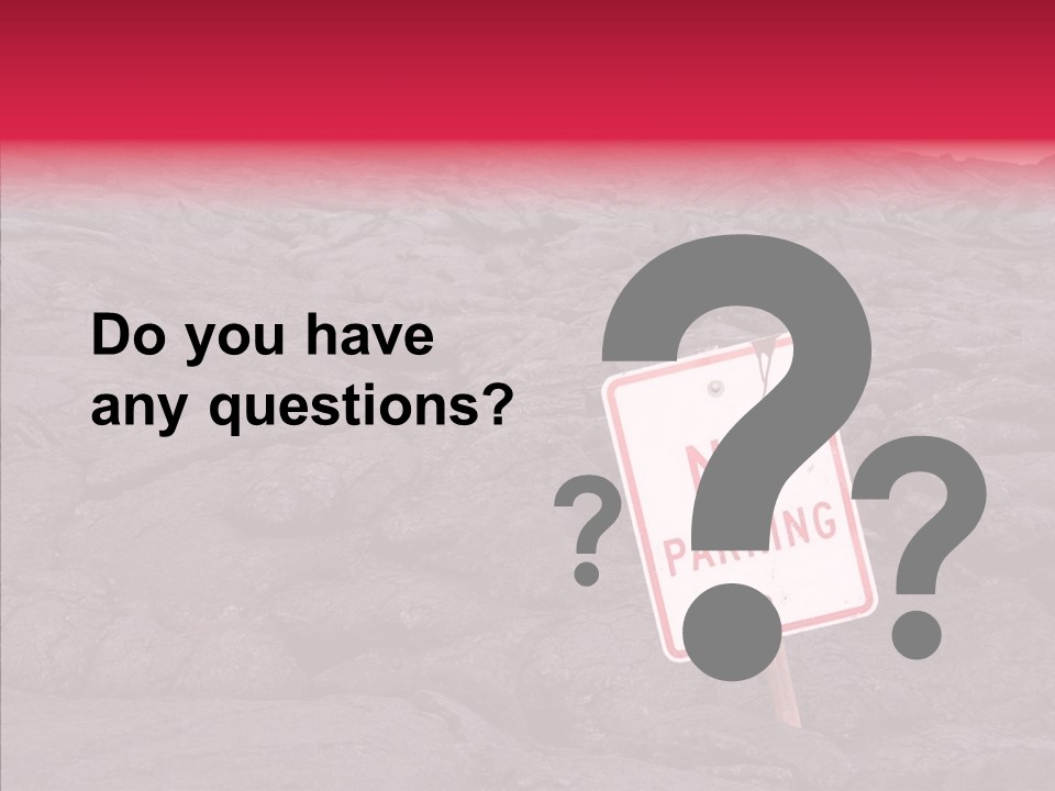 Road Pahoehoe Humorous PowerPoint Template