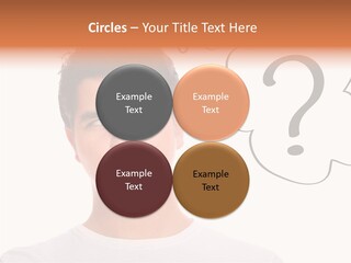 Handsome Shirt Holding PowerPoint Template