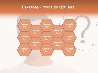 Handsome Shirt Holding PowerPoint Template