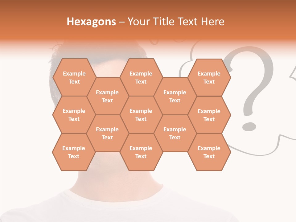 Handsome Shirt Holding PowerPoint Template
