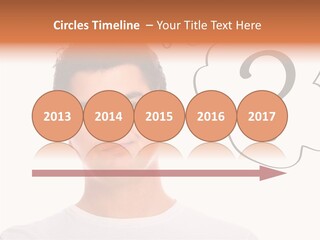 Handsome Shirt Holding PowerPoint Template