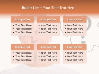 Handsome Shirt Holding PowerPoint Template