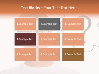 Handsome Shirt Holding PowerPoint Template
