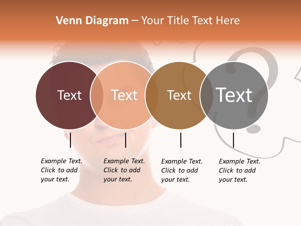Handsome Shirt Holding PowerPoint Template