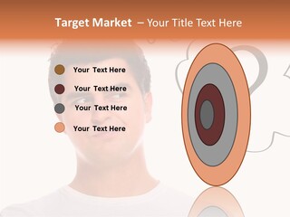 Handsome Shirt Holding PowerPoint Template