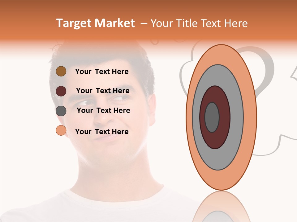 Handsome Shirt Holding PowerPoint Template
