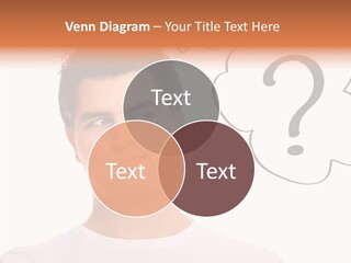 Handsome Shirt Holding PowerPoint Template