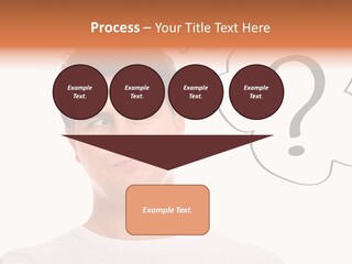 Handsome Shirt Holding PowerPoint Template