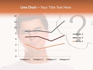 Handsome Shirt Holding PowerPoint Template