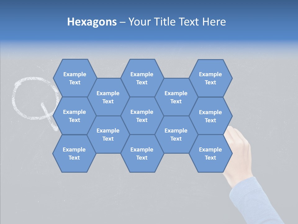 Learning Message Mark PowerPoint Template