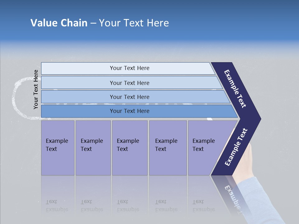 Learning Message Mark PowerPoint Template