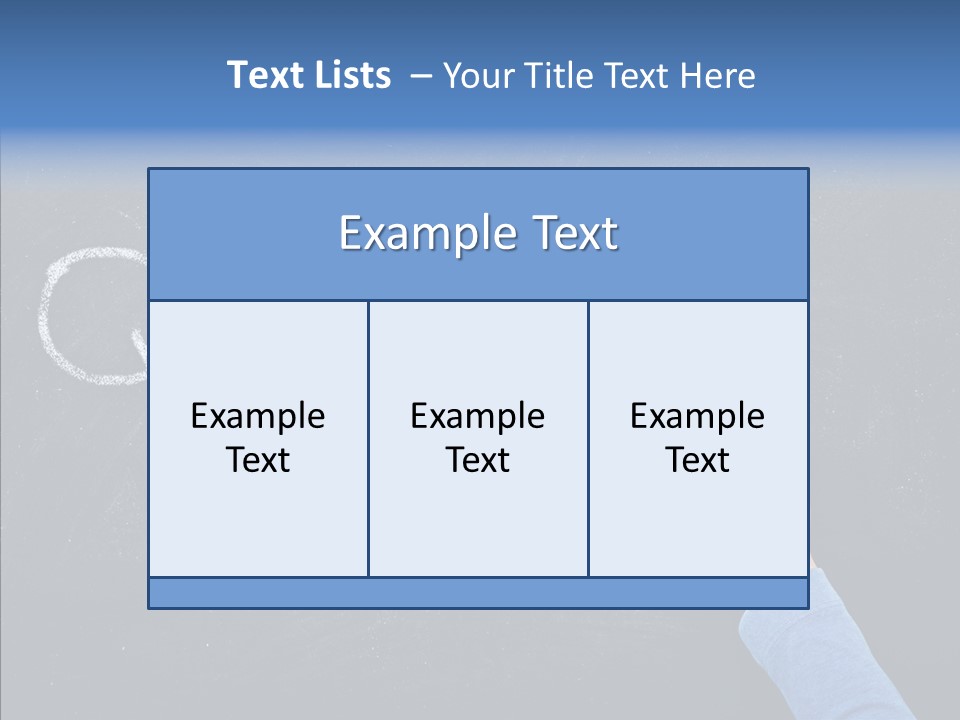 Learning Message Mark PowerPoint Template