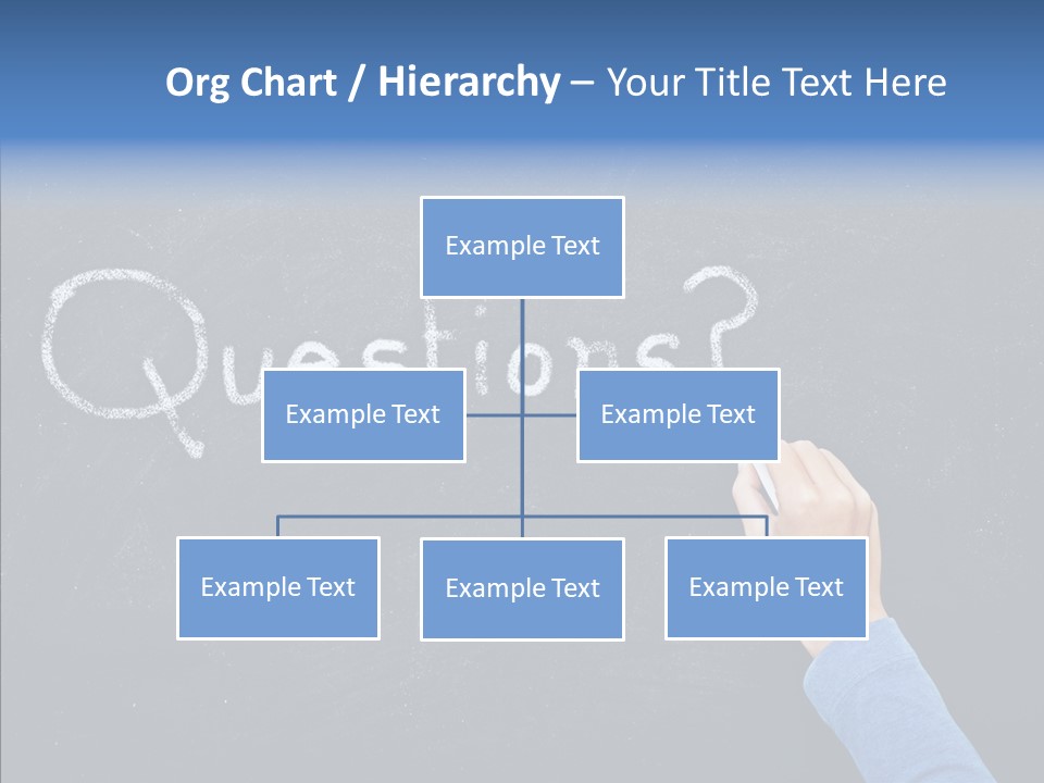 Learning Message Mark PowerPoint Template