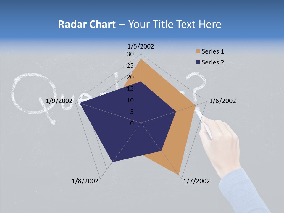 Learning Message Mark PowerPoint Template