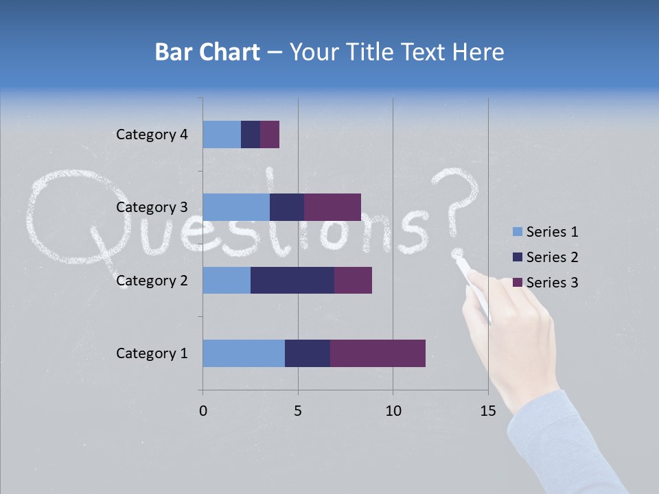 Learning Message Mark PowerPoint Template