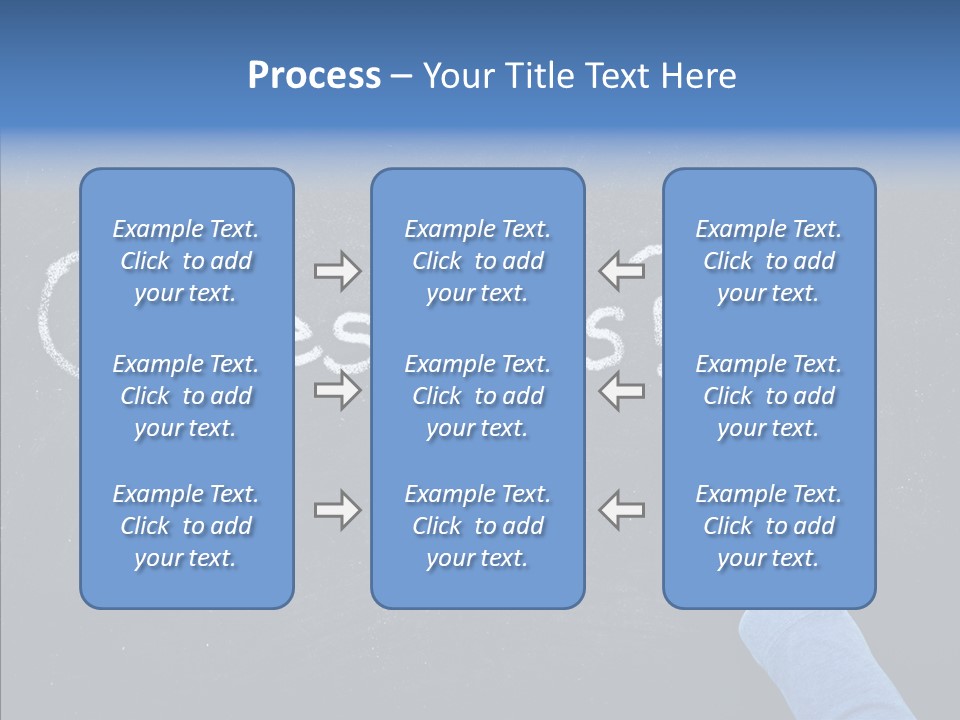 Learning Message Mark PowerPoint Template